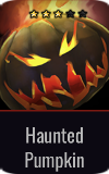 Warrior Haunted Pumpkin
