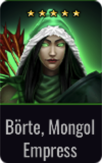Sentinel Borte, Mongol Empress