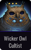 Magus Wicker Owl Cultist