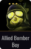 Gunner Allied Bomber Boy