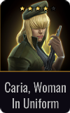 Gunner Caria, Woman in Uniform